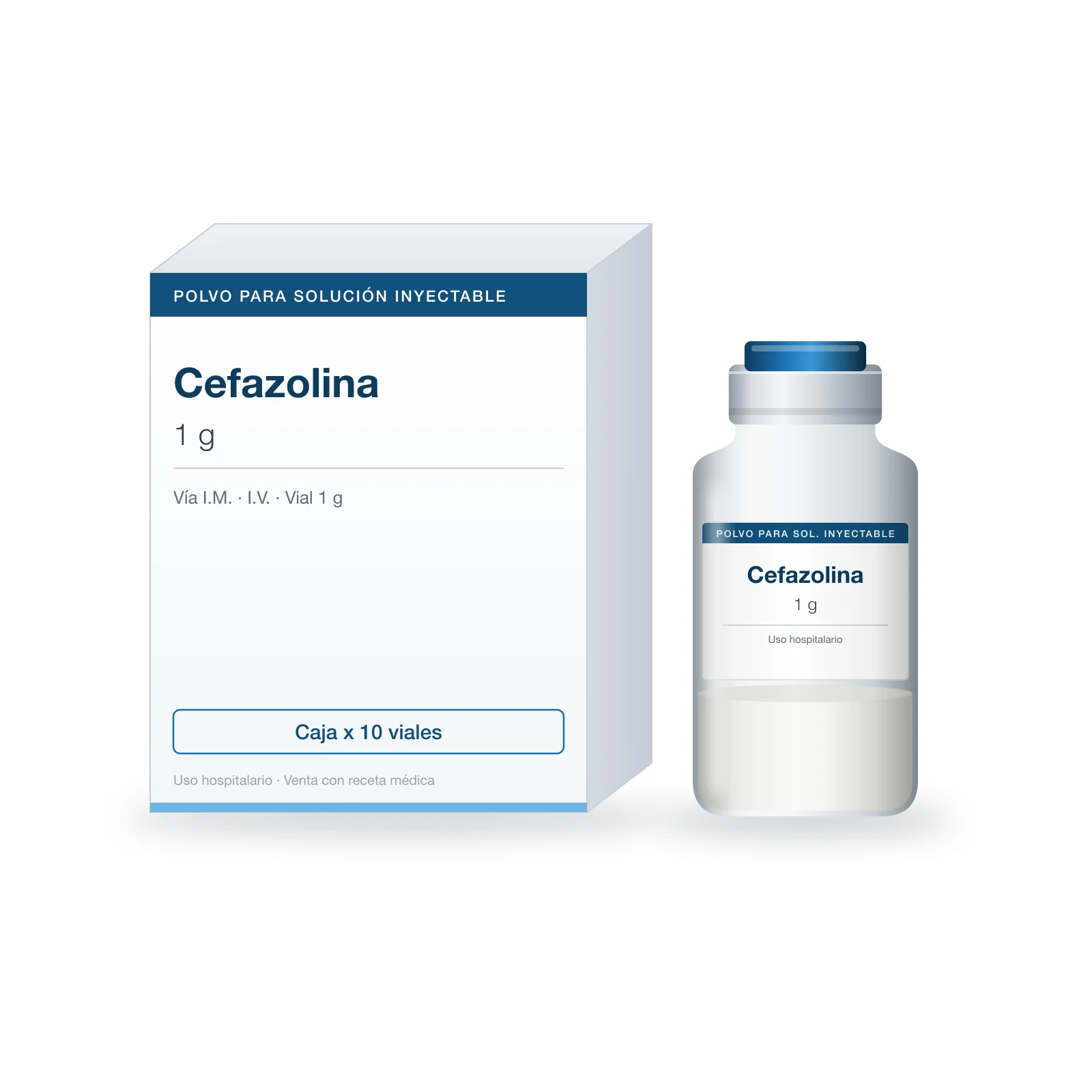 Cefazolina 1 g vial